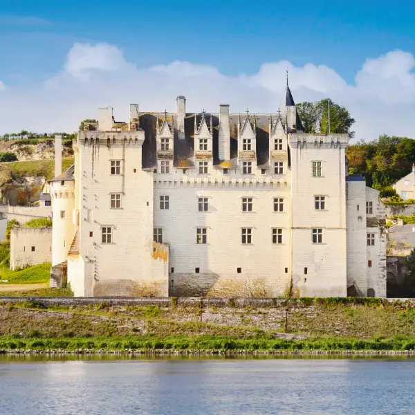 château de Montsoreau en randonnée canoë sur la Loire