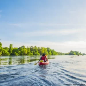 Combine vélo canoë sur la Loire